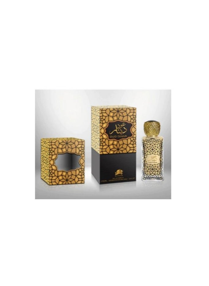 Al Fares - Oud Dinar For Unisex EDP  100ml - Image 1