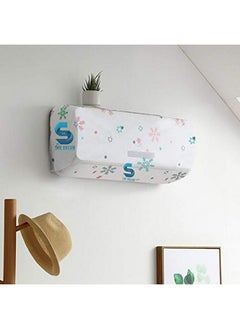 svk dream Printed Color Air Conditioning Dust Cover Waterproof Folding Ac Covers For Split For 1.5 Ton Indoor Unit (Size:38 X 12 X 9 In) (Off-White), Polyurethane  - Image 3