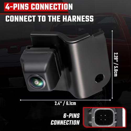 ISINSWIFT 86790-35040 Backup Camera Rear View Camera Fit for Toyota FJ Cruiser 2009-2014 Parking Park Assist Camera Replaces #8679035040 - Image 5