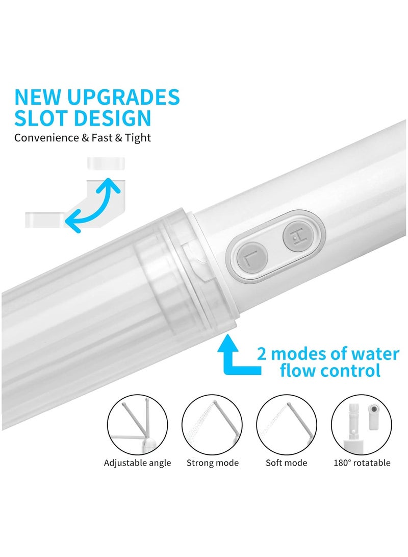 DLC Personal Portable Travel Bidet, Handheld Electric Bidet Sprayer Shattaf with 2 Speeds Options, IPX6 Waterproof for Toilet Hygiene Cleaning - Image 2