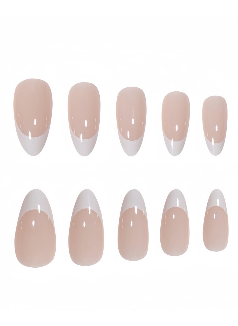 Generic - New nude French nail art - Image 1
