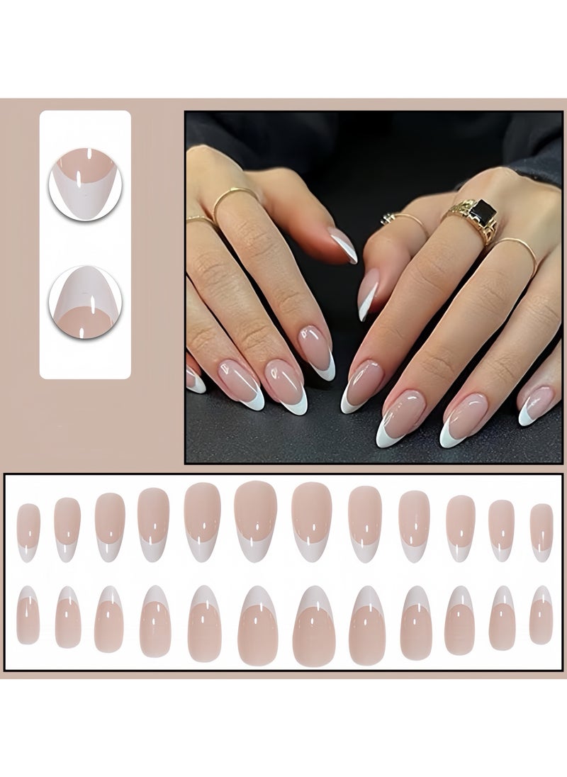 Generic - New nude French nail art - Image 1