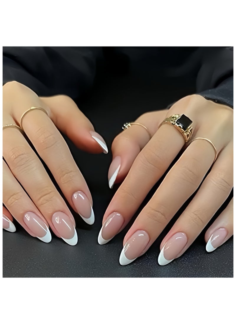 Generic - New nude French nail art - Image 1