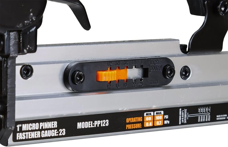 Freeman PP123 Pneumatic 23-Gauge 1" Micro Pinner with Belt Hook - Image 4