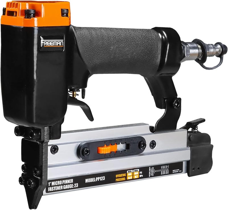 Freeman PP123 Pneumatic 23-Gauge 1" Micro Pinner with Belt Hook - Image 1