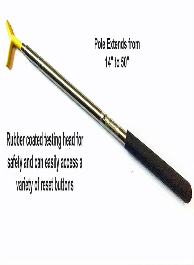 miniscraper Tess Safety Pole -Smoke Detector and Emergency Exit- Extendable Pole Tester Original - Allows Easy Excess and Monitoring for Life Safety Products -Spellbound - Image 4