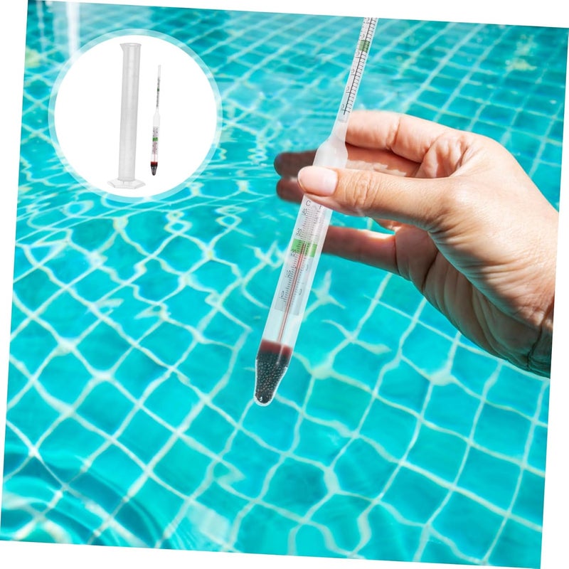 Garneck 1set Hydrometer Tester Tool for Aquariums Accurate Water Density Measurement Includes Box and Measuring for Aquaculture - Image 5