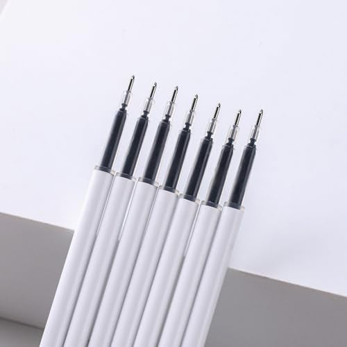 DunBong Black Needle Point Pen Gel Ink Refills, Liquid Gel Pens Refills - 0.5mm Fine Line, Set of 10 (Black) - Image 5