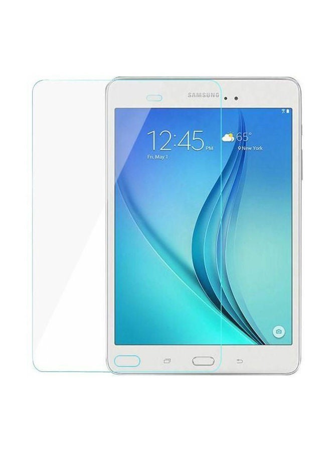NIBEMINENT Tempered Glass Screen Protector For Galaxy Tab A T550 Clear