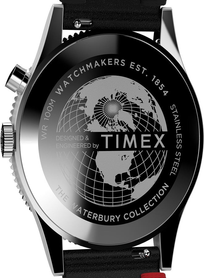 Timex Men Analog Quartz Watch with Leather Strap TW2W22800 - Image 5