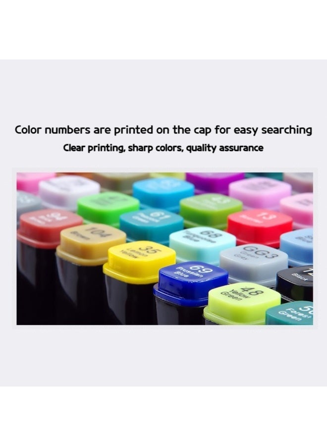 Touch 80-Piece Twin Tips Marker Pen Multicolour - Image 5