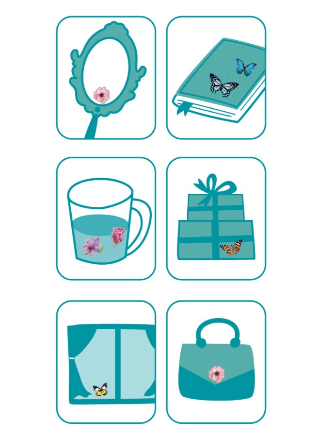 Avenir 3D Stickers 10 pack - Insect Multicolour | These beautiful and realistic-looking 3D stickers pop out to showcase a gorgeous collection. | ages 3+ - Image 2