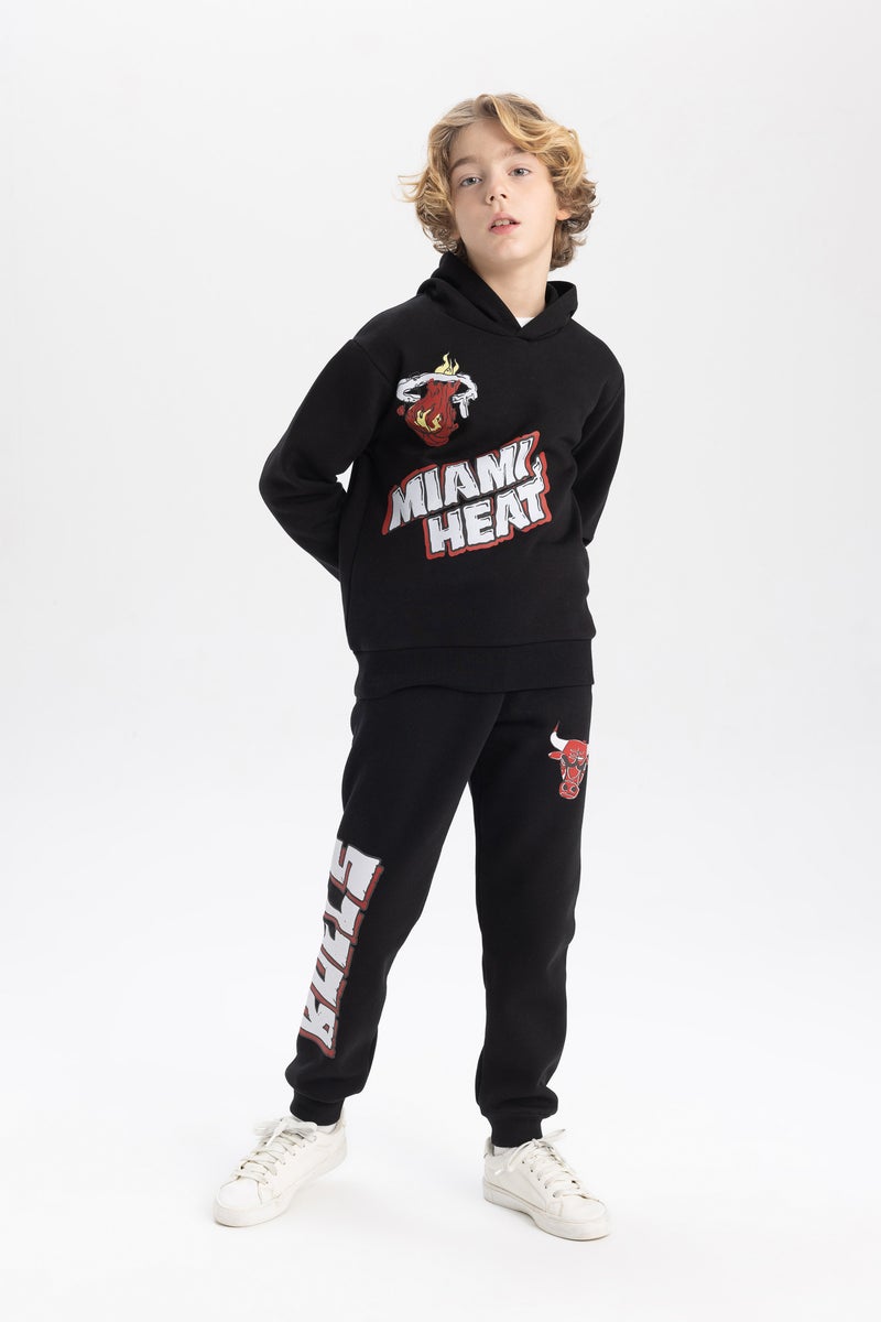 DeFacto Boy NBA Chicago Bulls Thick Jogger Sweatpants  - Image 5