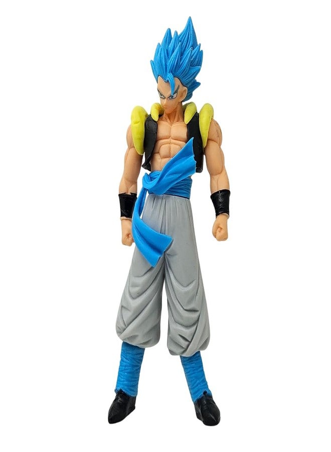 Realmkart Goku Action Figure Ultra Instinct Dragon Ball Z Action Figures MUI Anime Action Figures Premium DBZ Action Figure 18CM for Anime Gift,Office Table,Study Table (Super Saiyan Blue) - Image 1