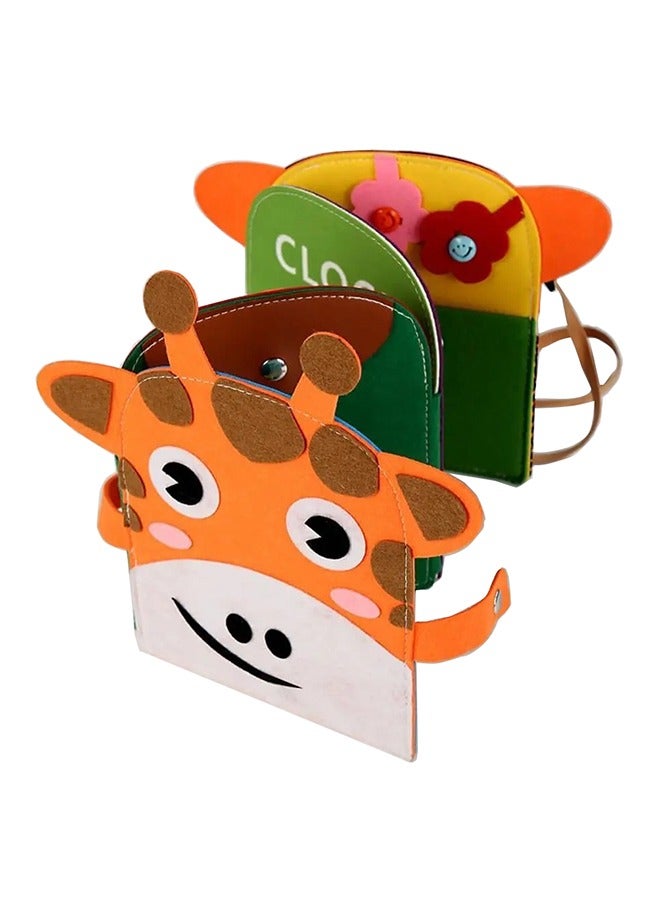 SBusy Books for Kids Montessori, 3-5 Years, Playful Wanderers, Orange