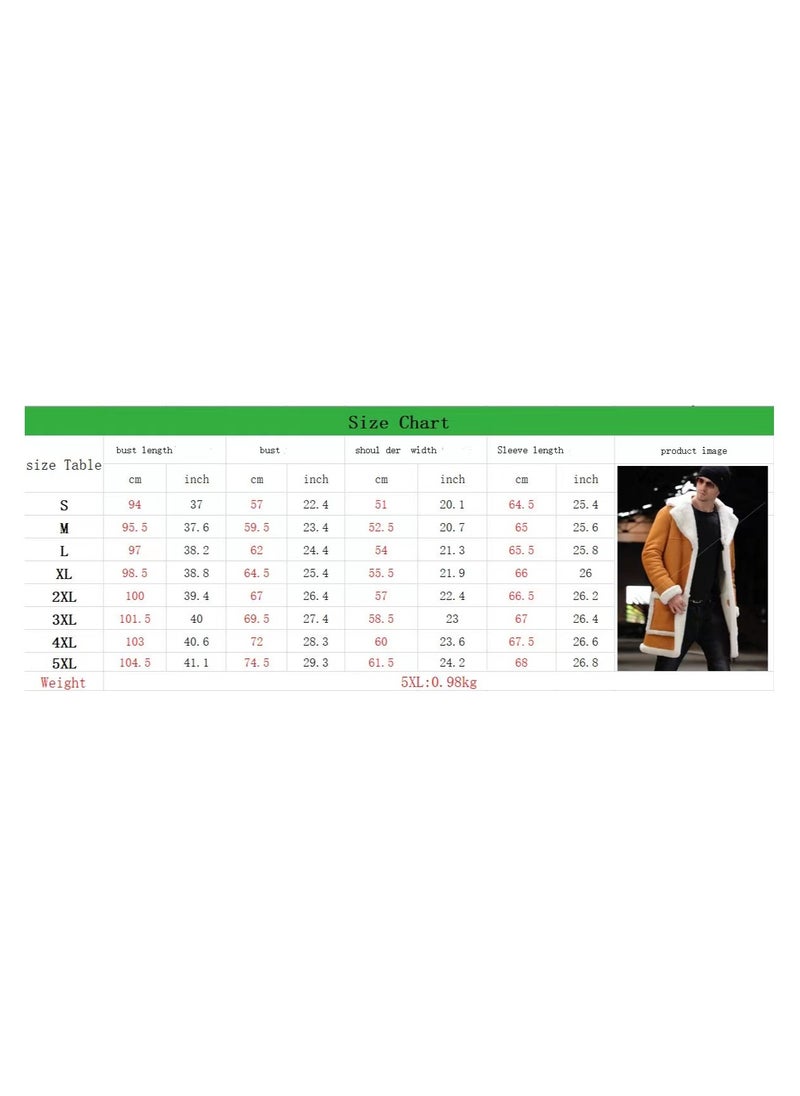 Loquat - Squality Winter Hooded Thick Coat Men Yellow - Image 1