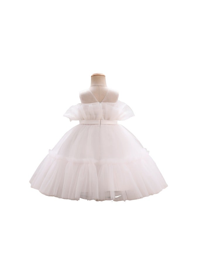 D'Daniela Tulle Ruffle Dress - Image 3