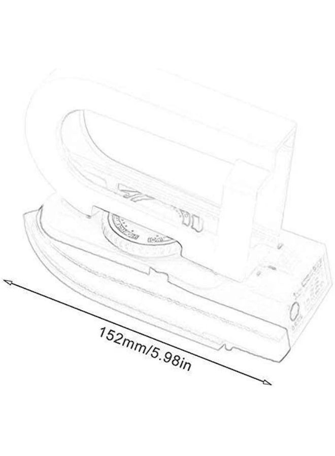 Mini Handheld Electric Iron for Travel, Portable Handheld Iron, Household Folding Travel Steam  - Image 2