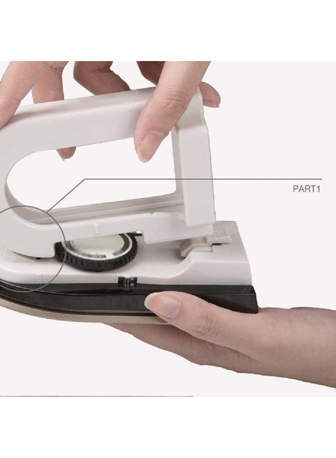 Mini Handheld Electric Iron for Travel, Portable Handheld Iron, Household Folding Travel Steam  - Image 4