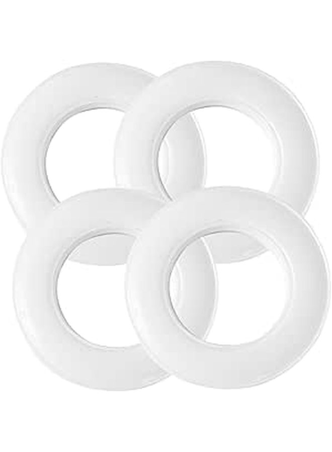 Reusable Drapery Grommets 4 Pack For Wide Curtain Rods And Panels - Image 1