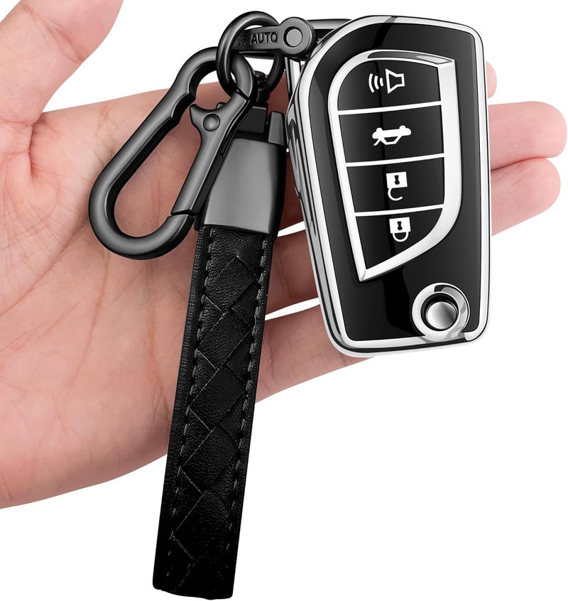 Sindeda Toyota Key Fob Cover with Keychain - Image 1