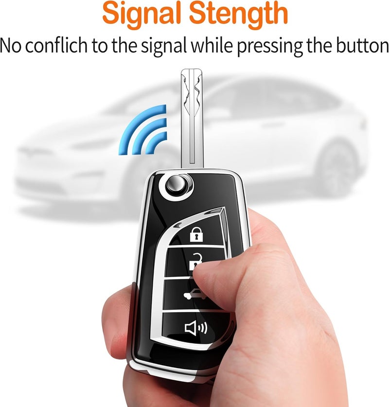Sindeda Toyota Key Fob Cover with Keychain - Image 5