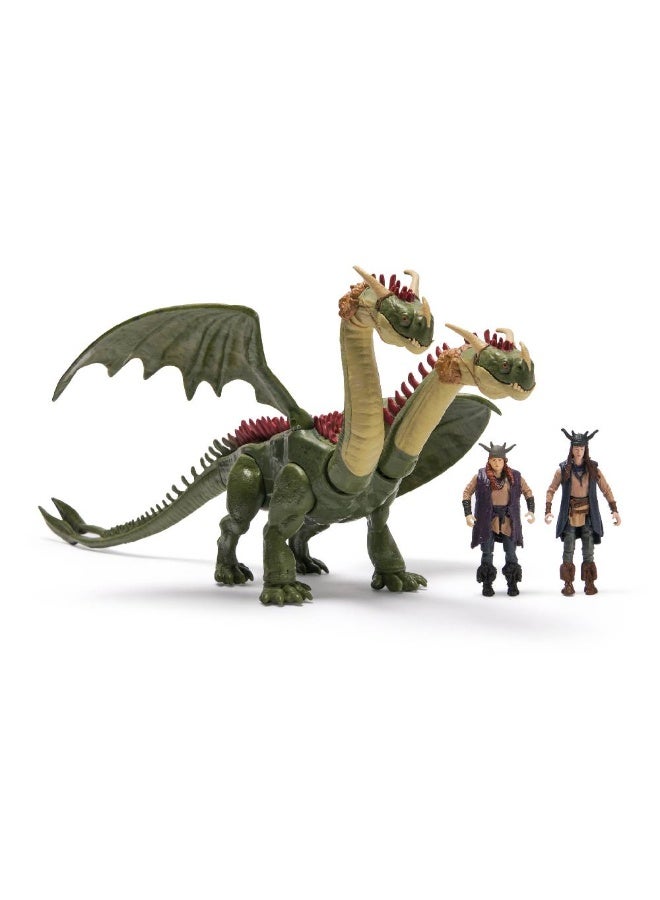 How to Train Your Dragon بارف وبلتش - مجموعة تماثيل التنين ذو الرأسين - Image 1