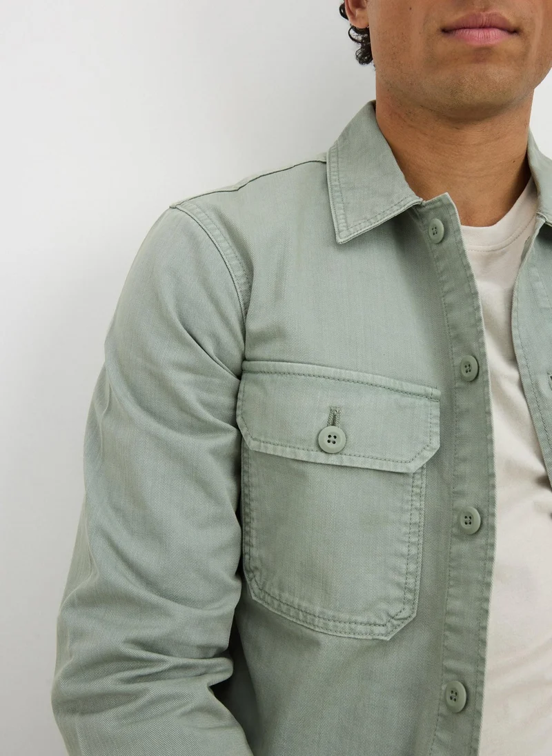 Matalan Green Dyed Shacket