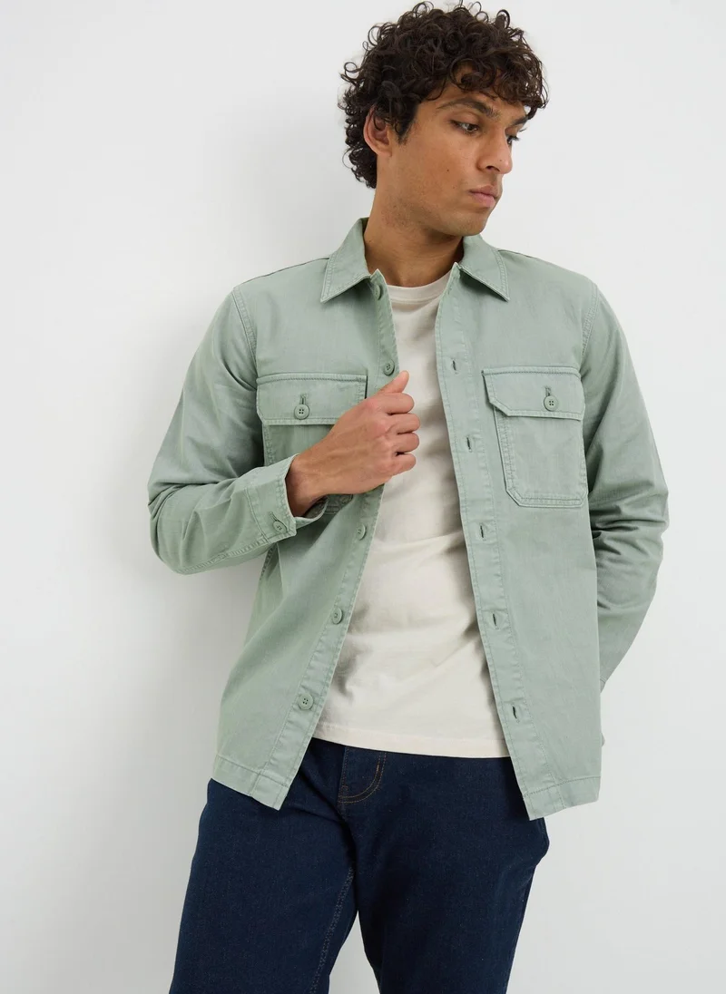 Matalan Green Dyed Shacket