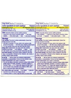 Vicks Dayquil And Nyquil Relief 72 Liquicaps  - Image 2