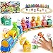 Vinkp Toddler Boy Girl Toys 123 Train Set for Toddlers 24 with Music Light Toys for 1 2 3 Year Old Boy Girl Counting Matching Sorting Montessori Learning Toy 1 2 3 Year Old Boy Girl Birthday Gifts - Image 3