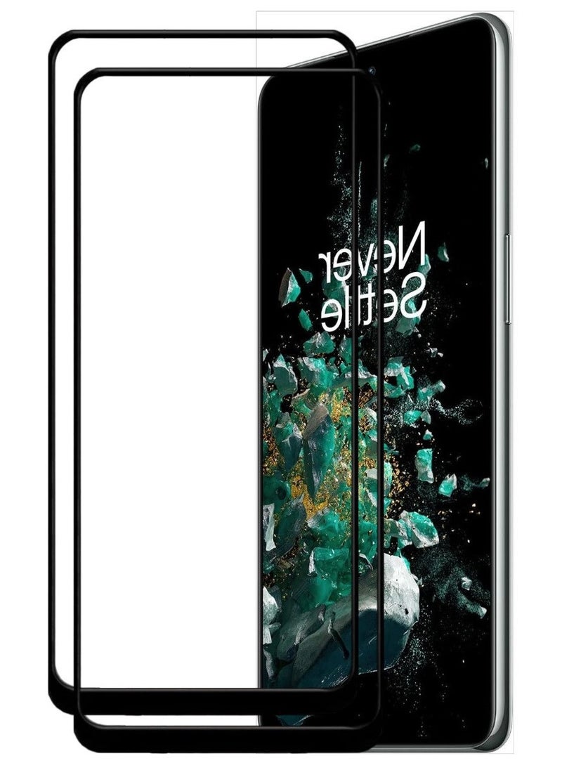 ACLIX 2 Pieces Antistatic ESD Dustproof Premium Quality High Definition Tempered Glass Screen Protector Designed For OnePlus 10T - Image 1