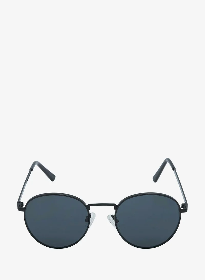 جاك اند جونز Metal Frame Round Sunglasses