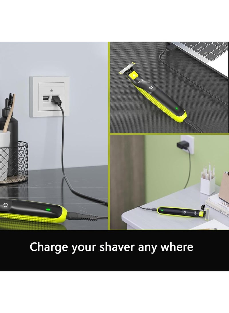 Adando 5V Charger for Philips Norelco Shaver 2400 2600, Wet & Dry Shaver Series 5000 7000 3000 Compatible with Philips Oneblade QP2724, QP2834, QP1924 USB Charging Cable - Image 4