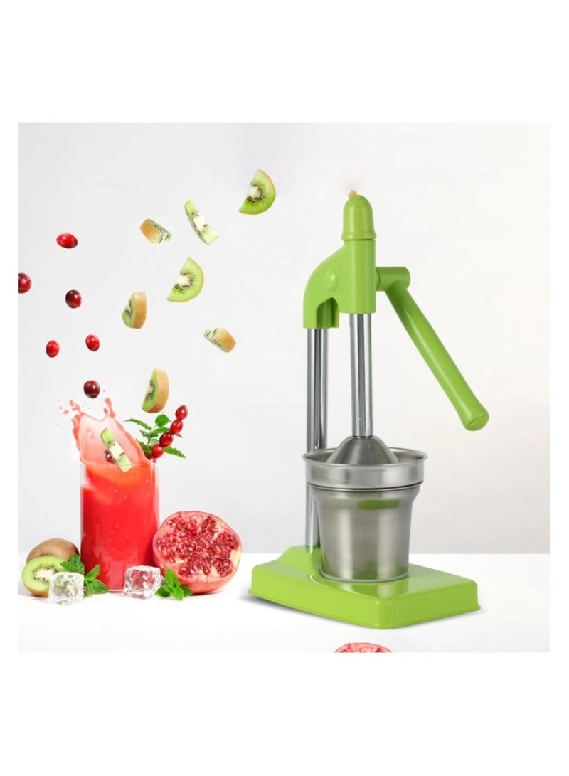 Manual Orange Juicer Hand Press Fruit Juicer Heavy Duty Countertop Squeezer - Image 2