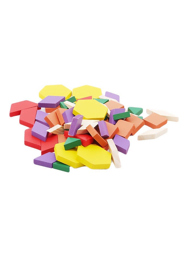 NIBEMINENT 60-Piece Wooden Jigsaw Puzzle Set - Image 1