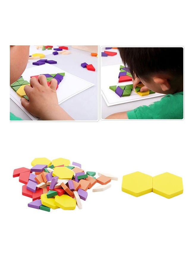NIBEMINENT 60-Piece Wooden Jigsaw Puzzle Set - Image 3