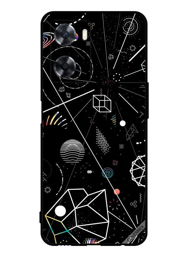 Covernex Protective Case Cover For Oppo A57s Aesthetic Math Wallpaper - Image 1