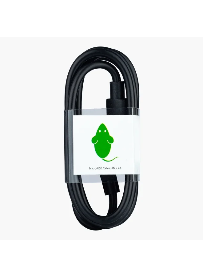 Home Box Green Mouse Micro - Usb Data Cable - 100 Cm