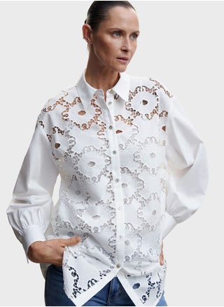 Openwork Button Down Shirt - pzsku/Z8B11124C11ED152B9CE7Z/45/_/1694770496/7aa3c92a-d12c-426d-a2ac-60872a81efcc