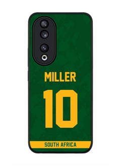 Stylizedd Rugged Black edge case for Honor 90 5G, Slim fit Case Flexible Anti Drop TPU Gel Thin Cover - Team South Africa AB de Villiers, Jersey No 17  - Image 1