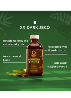 Tropic Isle Living Tropic Isle Living Jamaican Black Castor Oil XX Dark 4oz | 100% Natural Hair Growth Oil and Scalp Treatment | Promotes Strong, Healthy, Thicker Hair, Eyelashes, Eyebrows  - Image 2