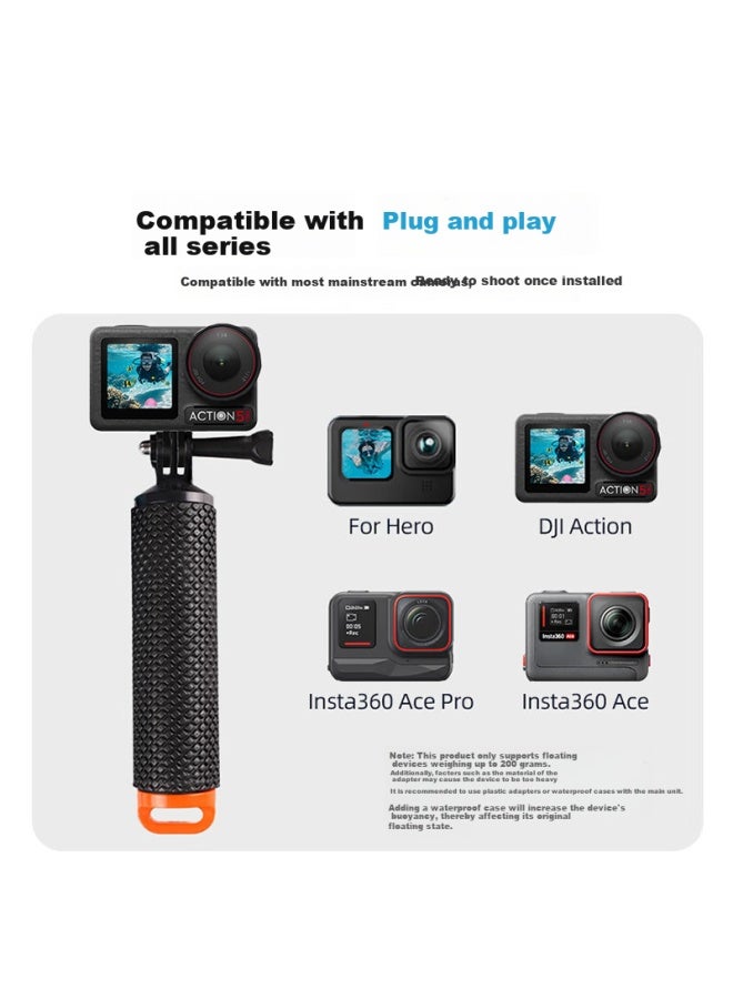 Youfes Yangfeisi Insta360 Acepro2 Floating Handle Sports Camera Accessory Acepro Underwater Handheld Pole Diving Accessory Floating Grip Selfie Stick - Image 4