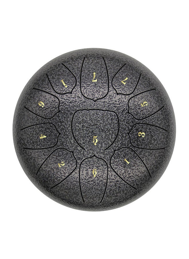 Generic - 6 Inch Steel Tongue Drum 11 Notes Handpan Drum with Drum Mallet Finger Picks Percussion for Meditation Yoga - Image 1