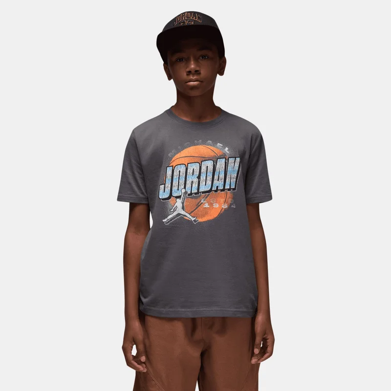 نايكي تيشيرت ديستريسد كروم للأطفال