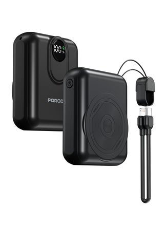 Black - 10000mAh MagSafe Power Bank
