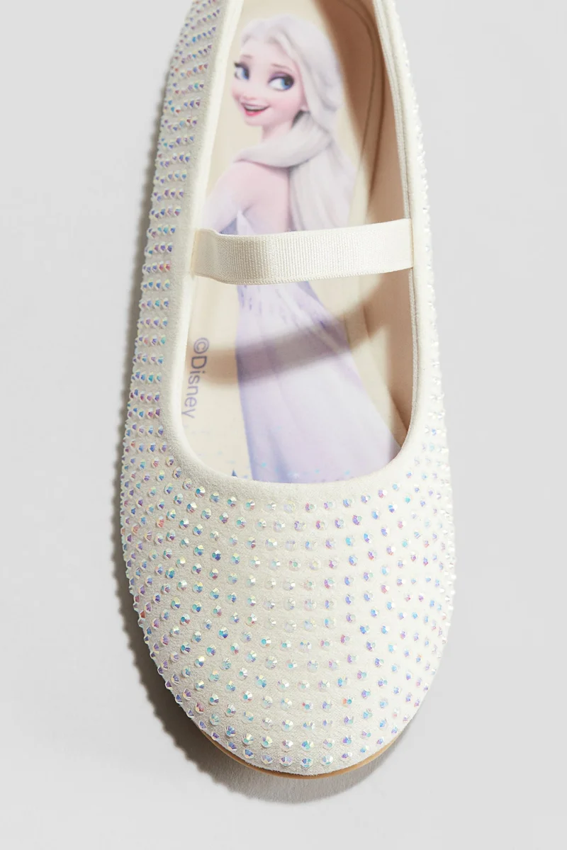 H&M Glittery ballet pumps