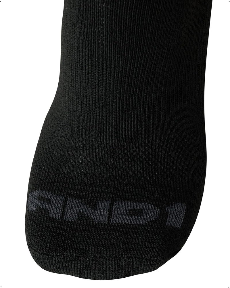 And1 Mens Crew Socks - 12 Pack Moisture Wicking Cushioned Performance Breathable Athletic Socks for Men (Sizes: 6-12.5) - Image 5