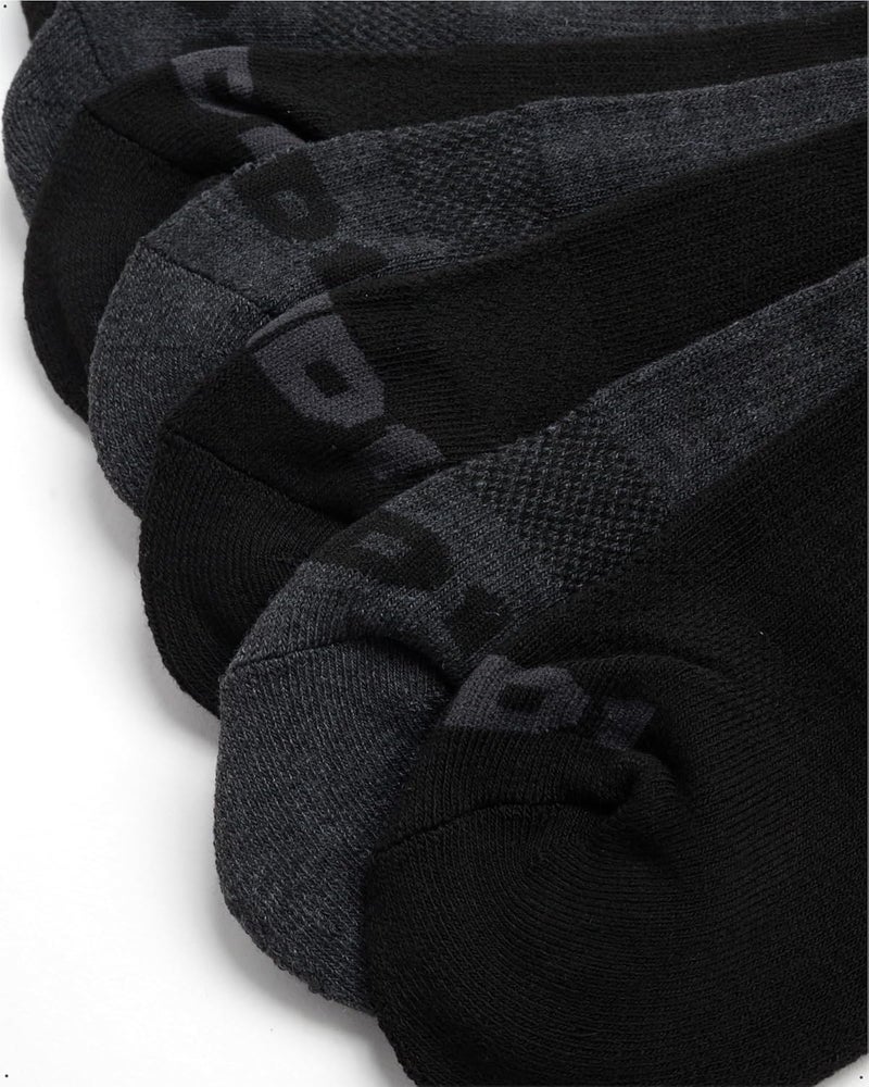 And1 Mens Crew Socks - 12 Pack Moisture Wicking Cushioned Performance Breathable Athletic Socks for Men (Sizes: 6-12.5) - Image 4