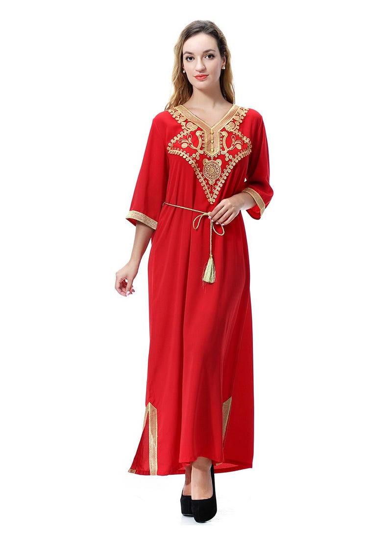 KUYING New Fashion Versatile Long sleeved Dress  - Image 1